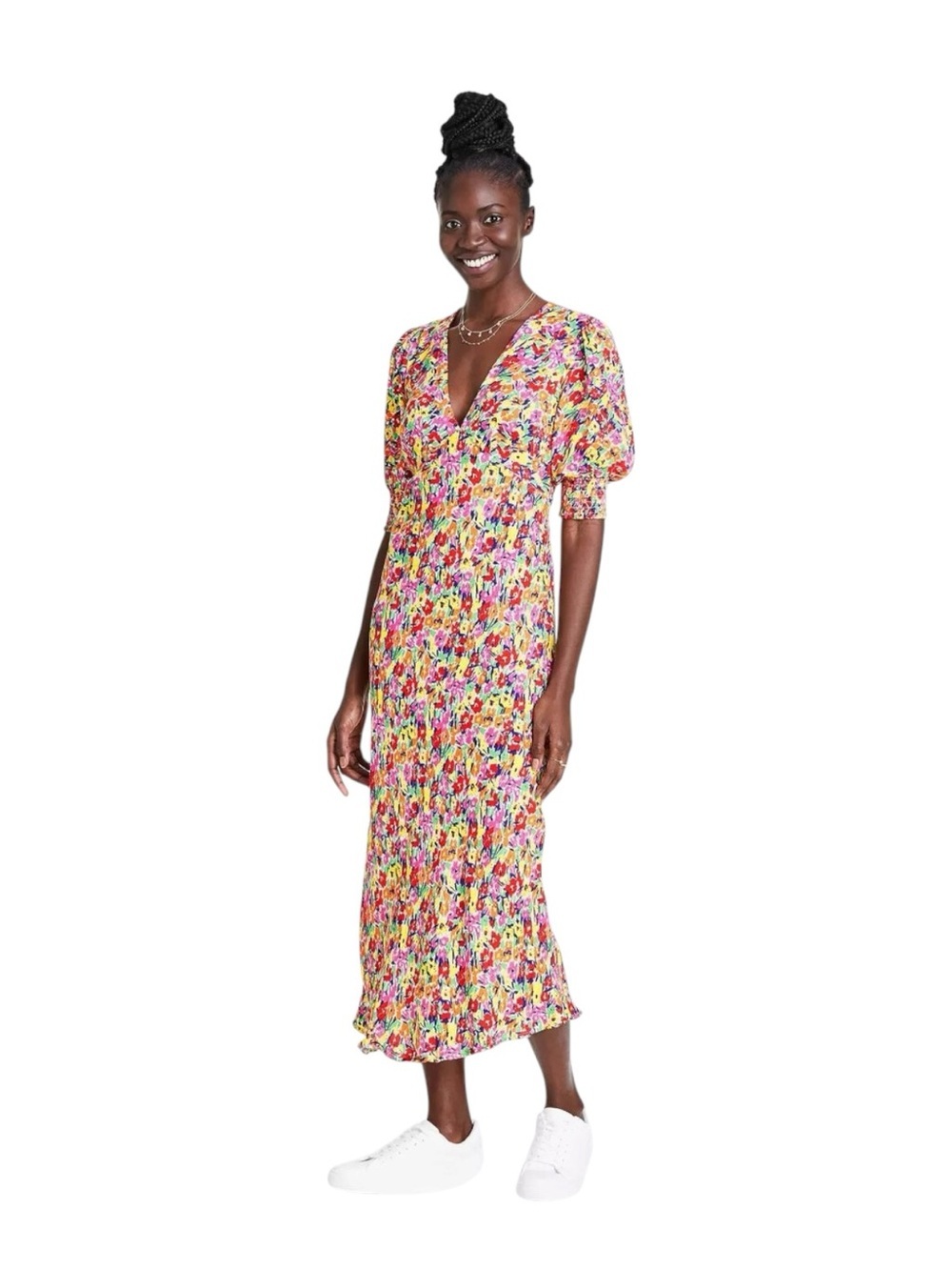 Rixo Midi Dress Multicolor Size 8